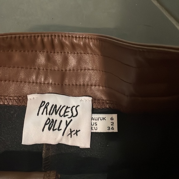 Princess Polly Faux Leather Pants - Picture 7 of 7